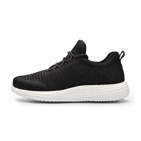 HOTPOTATO Men's Lace-up Walking Shoes Breathable Arch Support Lightweight Flexible Anti-Slip EVA Midsole IP Outsole PU Fashion