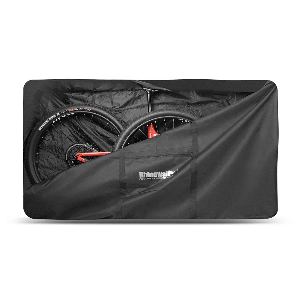 Rhinowalk Durable Polyester Carrying Bag for 27.5-29\" Mountain & Road Bikes BMX Storage Pack for Cycle Tour MegaBDM