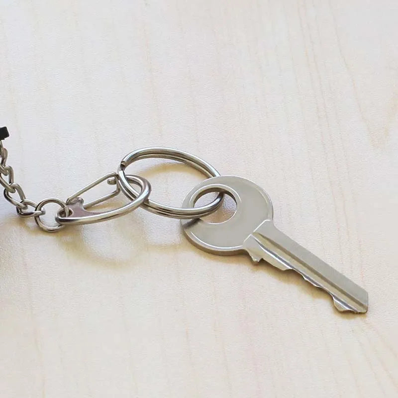 Plated Metal Keyrings/Keychain Hoop Loop Crafts Split Key 25mm Blank Keys Holder/ Polished Key Hardware Organization Key Ring