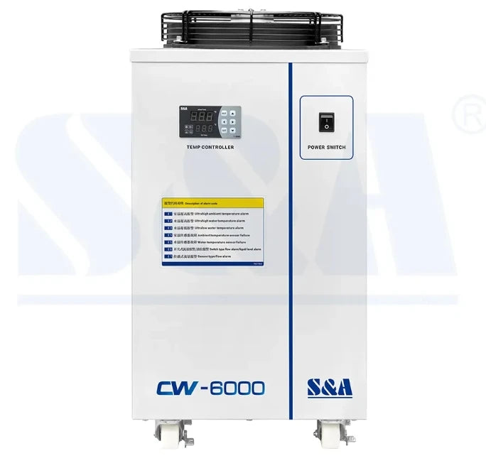 Joylaser Supplier TY-CW6000 Industrial Hydroponic Water Chiller Refrigerator Commercia for Laser
