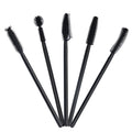 Cangli Black Silicone Disposable Mascara Brushes Eyelash Extension Brush