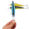 High Quality 165mm 41g Deep Diving Minnow Laser Scale Hard Body Plastic Swimbait Trolling Lure Sea Fishing Wobbler Bulk