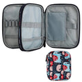 Factory Direct Portable Travel Crochet Zipper Organizer Storage Bag Empty Crochet Hook Case for Needlework