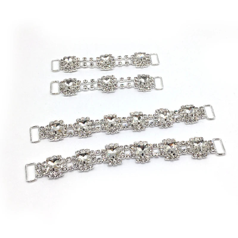 Bikini Ornament Rust Proof Bathing Suit Rhinestone Crystals Bikini Connectors