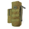 Custom Water Bottle Holder Upgraded 1000D Nylon Tactical Molle Bottle Pouch Sports Water Bottle Bag Bottom Mesh for Travelling