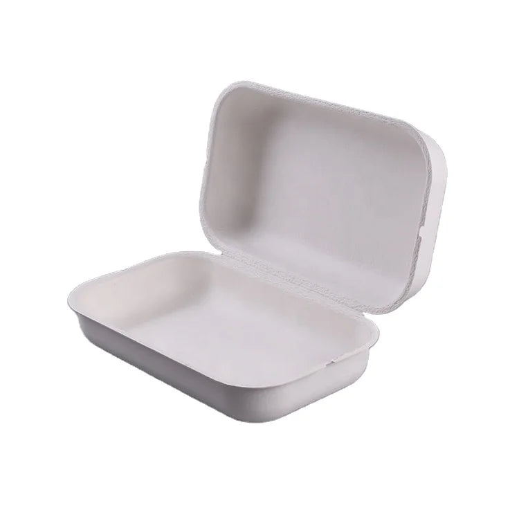 Sugarcane Bagasse Pulp Molded Paper Storage Box Clothes Packaging Box