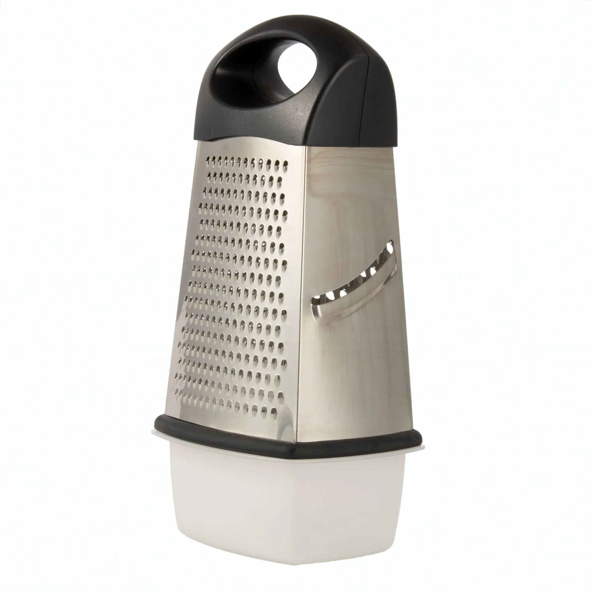 Professional Stainless Steel Grater Box Manual Kitchen Vegetable Cheese Grater With 4 Sides