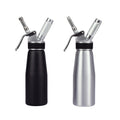 Highly Durable 500ml Whipped Cream Dispenser Maker Canister 3 Decorating Nozzles  Different Color Aluminum Cream Dispenser
