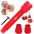 8 in 1 Multi Purpose Flume Magic Wrench Sink Plumbing Tools Magic Wrench 8 in 1 Multifunctional English Key Plumbing Wrench Tool