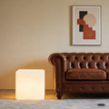 Hot Sale Portable Chair Illuminated bar Furniture Plastic Cube Chair with Led Lighting