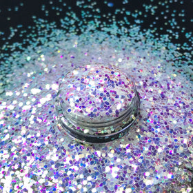 Wholesale Fine Big Chunky Glitter High Sparkly Christmas Glitter for Epoxy Floor Coating Paint