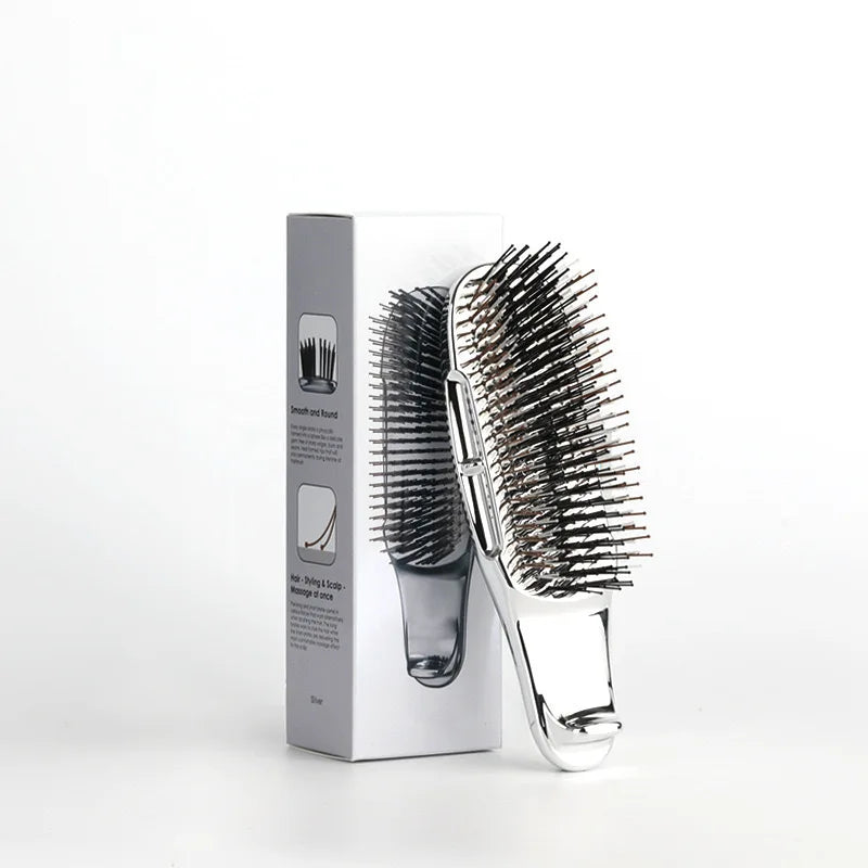 Gmagic Massage Meridian Brush Scalp Care Anti Static Portable Comb for Men and Women Hair Washing