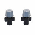 Plastic Sprayer Fog Nozzle 6 mm Greenhouse Misting Sprinkler Garden Water Irrigation Mist Nozzle