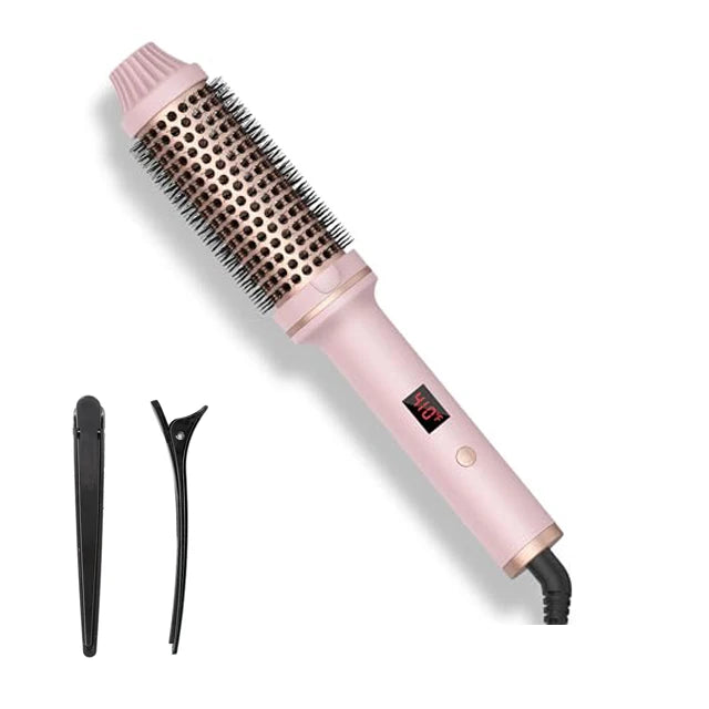 Hair Brush Private Label Flat Iron Hot Air Pick Electric Comb One Step Hair Dryer Fast Hair Straightener Brush Hot Air Brush
