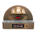 Italian Stainless Steel Brick Stone Electric Dome Pizza Oven for Restaurant