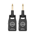 UHF Wireless Guitar System Transmitter & Receiver Built-in Rechargeable Lithium Battery 50M Transmission Range for Electric Guit