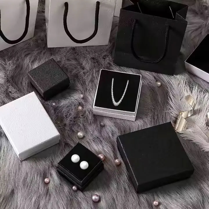 Earring/ring Box Customize Wholesale Bracelet Box/Necklace Packaging for Wedding Gift /thank You Bags Luxury Velvet Jewelry Box
