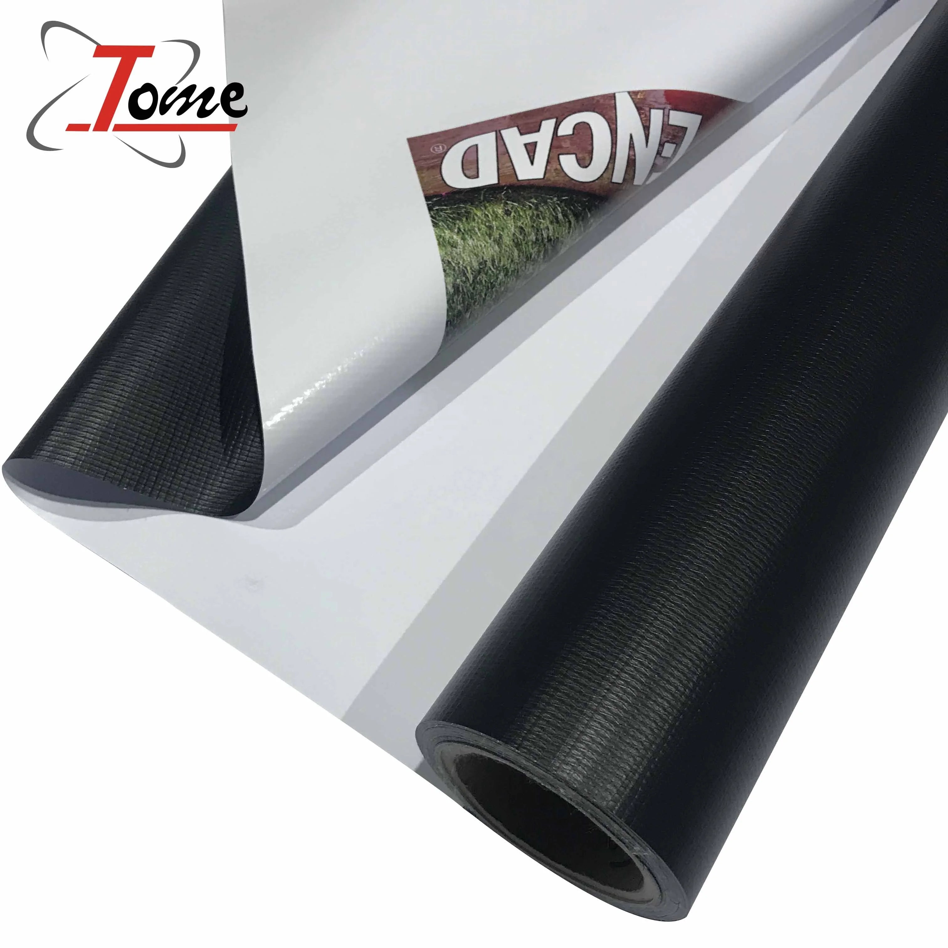 PVC Matt/Glossy Frontlit/backlit/black Back Flex Banner Printable Material