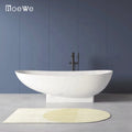 Soft Matt Solid Surface Resin Stone Bathtub Hotel Project Freestanding Artificial Marble Tubs