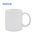JS Coatings for Wholesale Custom 11oz Ceramic Stoneware Photo Mug Sublimation Blanks for Personalized Full Color Print MATT