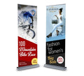 Portable 80*200cm Aluminum Roll-up Banner Stand for Event Shopping Advertising Display Scrolling Feature