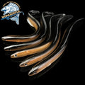 Factory Good Quality 58g 300mm Artificial Bionic Large Swimming Bait Long Loach Wobble Soft Plastic Eel Fishing Lure