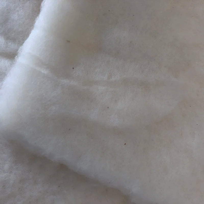 Organic 100% Cotton Waterproof Memory Wadding Breathable Fusible for Home Textile Use