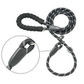 Hot Sale on  Reflective Dog Training Leash Slip Lead Dog Leash Durable Dog Slip Leash with Padded Handle