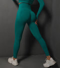 GC Seamless Peach Butt Academia Roupa Yoga Leggings Conjuntos De Yoga Athletic Wear Tik Tok Leggings Legging Sport