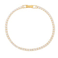 Wholesale Customizable Length of  Tennis Necklaces Chains Jewelry 925 Sterling Silver CZ Cubic Zircon Tennis Bracelet