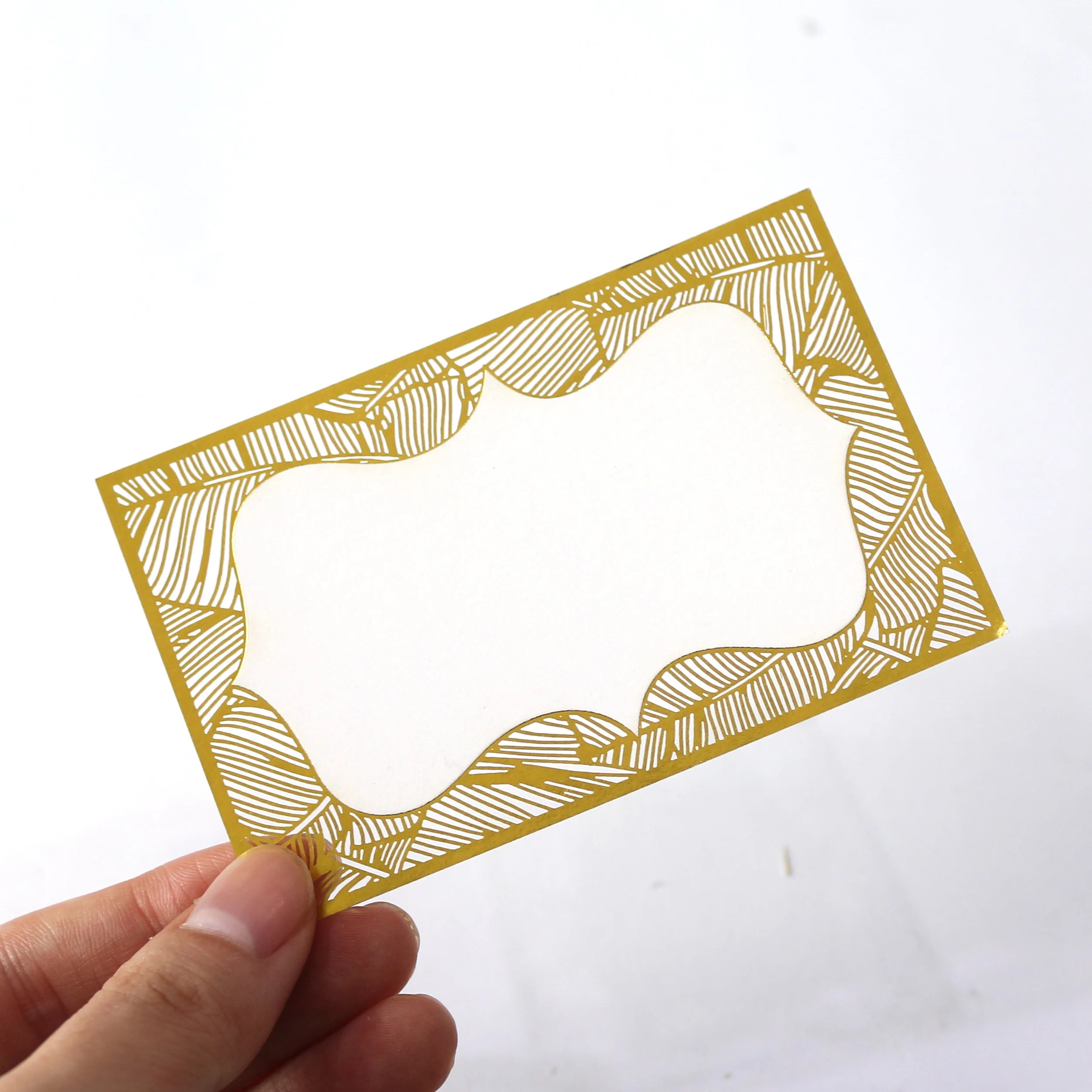 Wholesale Cheap Factory Custom Logo Blank Paper Tag Personalized Printing Different Name Novelty Design Paper Tags