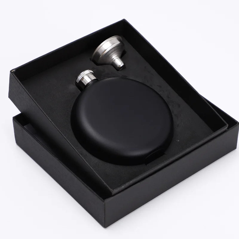 5oz Portable Alcohol Bottle for Lady Party Gift Box Cute Mini Flask With Rhinestone Cap Pocket Flagon Stainless Steel Hip Flask