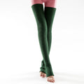 Length Leg Warmers Knit Over the Knee Footless Socks for Women