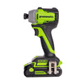 24V PowerAll 1,900 In-Lb Impact Driver, with 2.0 Ah USB-C Battery, 30W USB-C Charger Block, 3' 100W USB-C Cable, Belt Clip MegaBDM