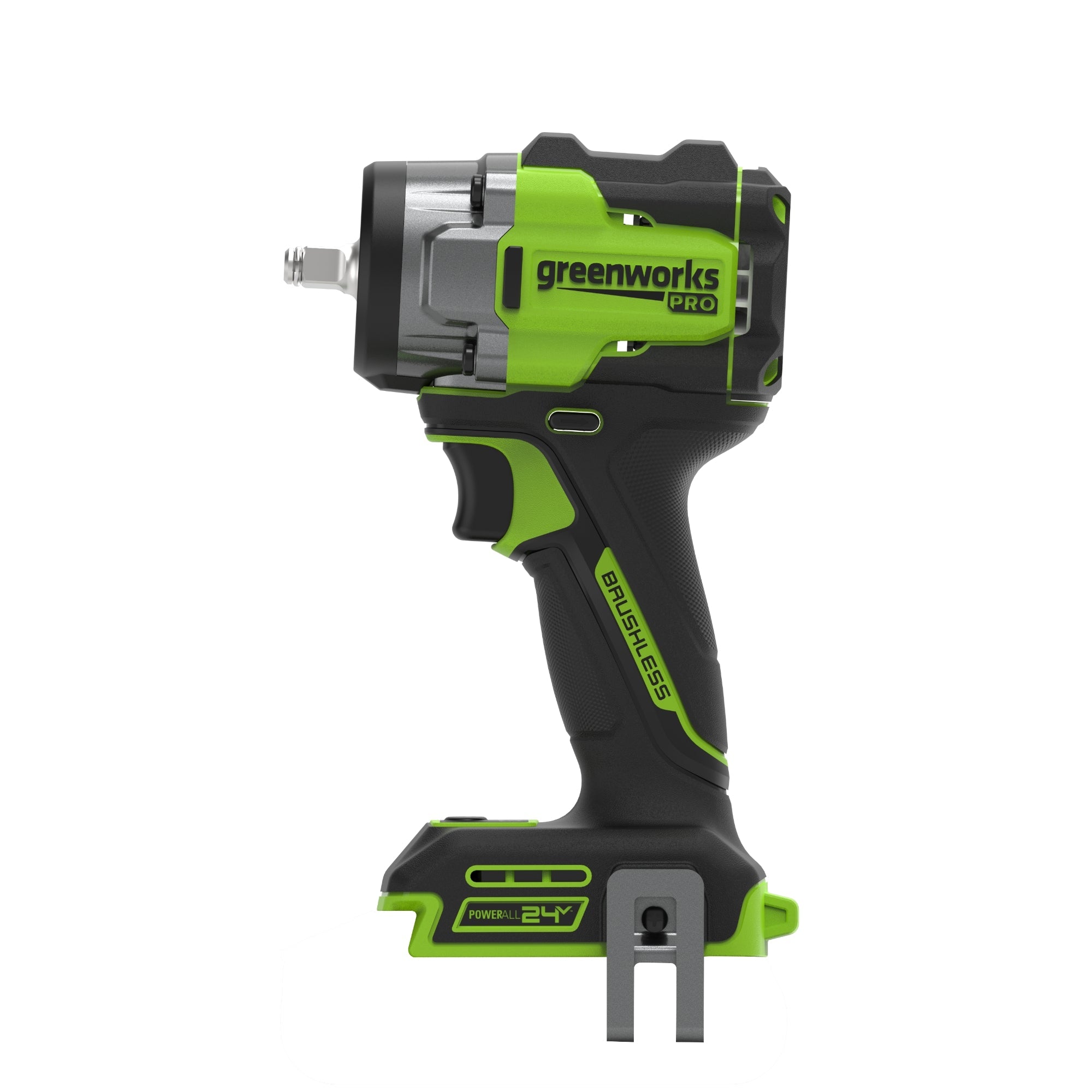 24V PowerAll Pro 400 ft-lb Breakaway Torque 3/8" Impact Wrench, Tool Only MegaBDM