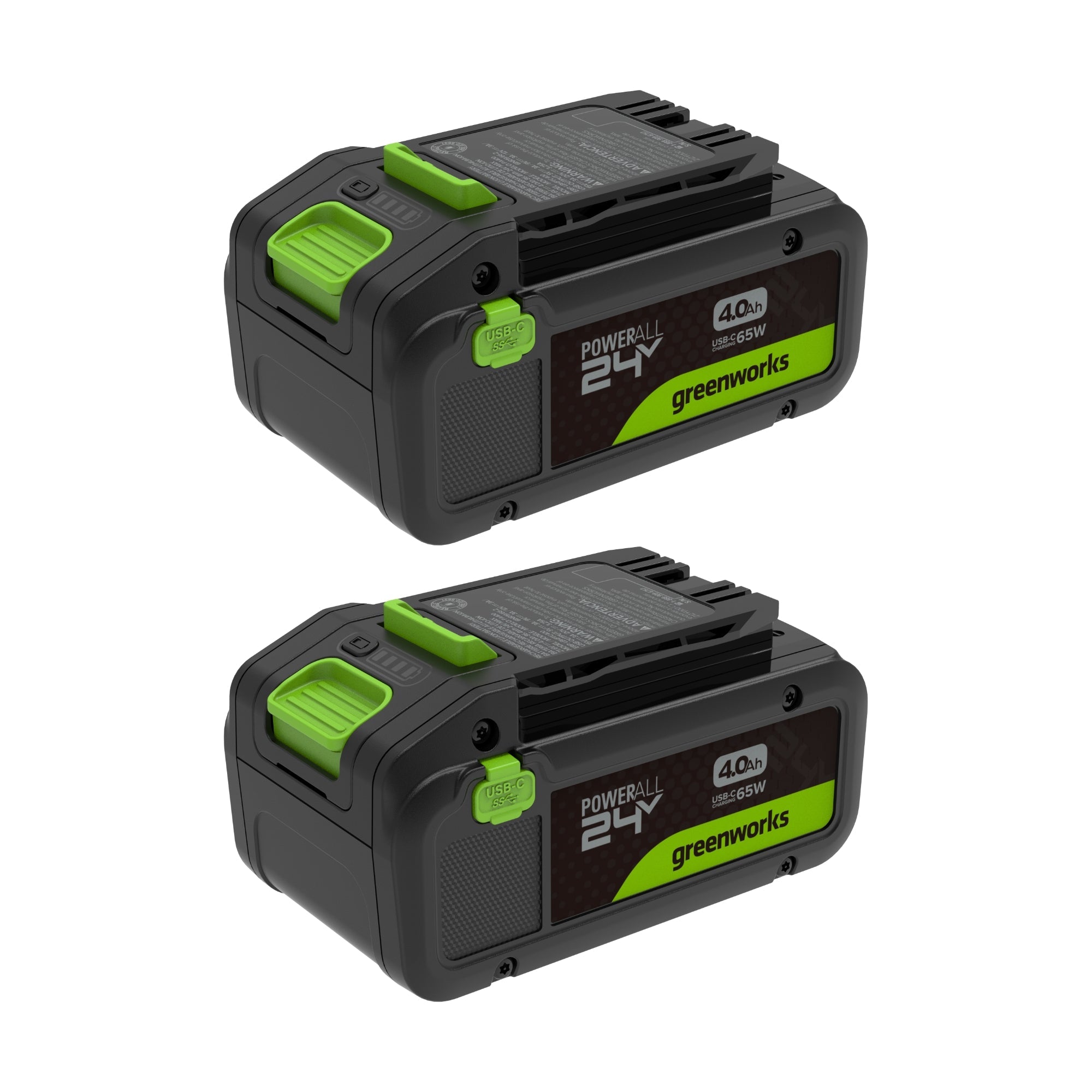 24V PowerAll High Power 4.0 Ah Battery (2-Pack)