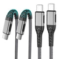 2Pack 10ft USB C to C Charger Cable – 100W Fast Charging, iPhone 17/16/15 & Android Compatible MegaBDM