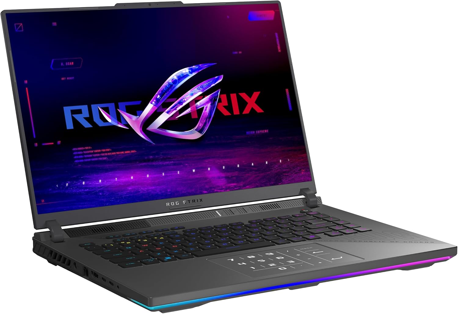 ASUS ROG Strix G16 (2025) Gaming Laptop, 16" ROG Nebula 2.5K 240Hz, RTX 5070 Ti, AMD Ryzen 9 9955HX3D, 32GB DDR5, 1TB SSD, Wi-Fi 6E, Win 11 Home