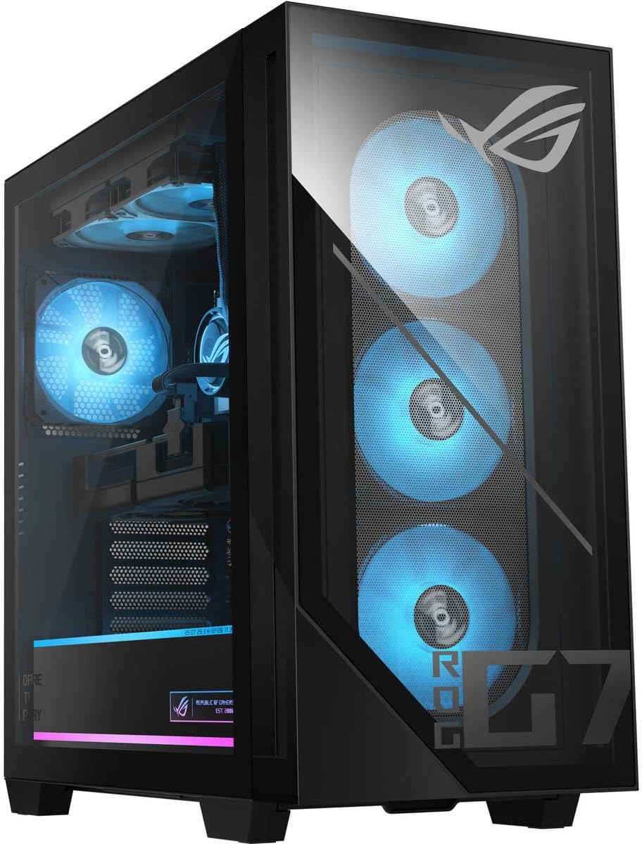 ASUS ROG G700 (2025) Gaming Desktop PC, Intel Core Ultra 7 265F, RTX 5070, 32GB DDR5, 1TB NVMe Gen4 SSD, Win 11 Pro