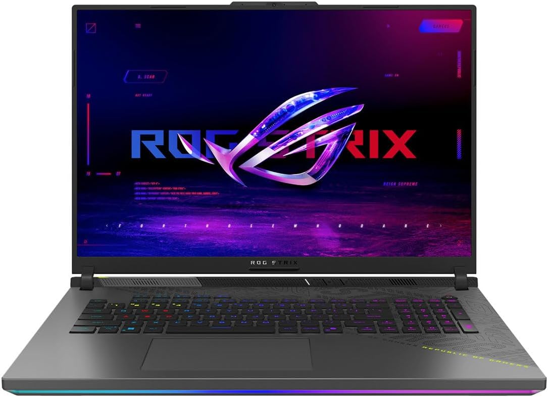 ASUS ROG Strix G18 (2025) Gaming Laptop, 18" 16:10 144Hz/3ms, RTX 5060, AMD Ryzen 9 9955HX, 16GB DDR5-5600, 2TB PCIe Gen 4 SSD, Wi-Fi 6E, Win 11 Home