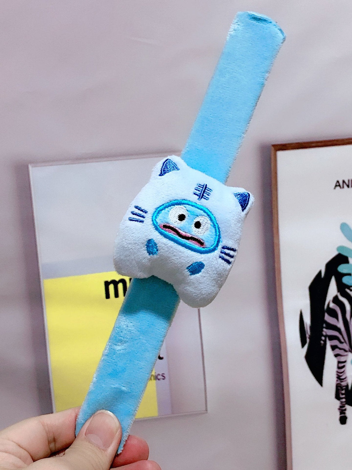 Children's Plush Cartoon Pop Cute Sun Flower Couple Female Dinosaur Slap Bracelet - 101# Sanliou-Clownfish MegaBDM