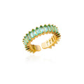 Rainbow Color Zircon Rhinestone Female Accessories Rings - 4 / Adjustable Opening MegaBDM
