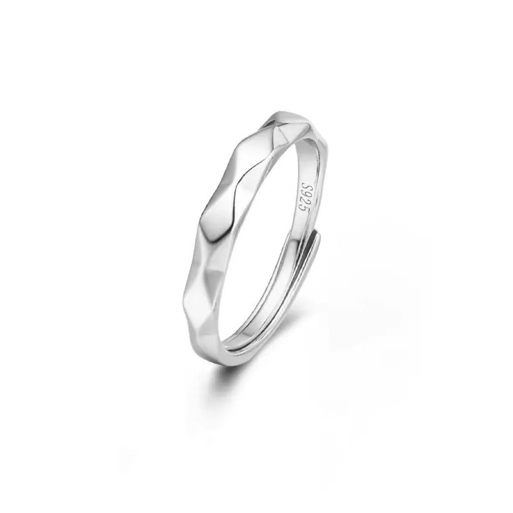 Women's & Men's For Love Niche Fashion Small Fresh Light Luxury Ring - JZ-037-Coronation Ring for Love-Men / Adjustable Opening MegaBDM