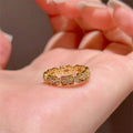 Female Sier Exquisite Versatile Niche High Rings - JZ0654 / Adjustable Opening MegaBDM
