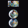 Paint Beads Opal Loose Wooden Beaded Rosewood Embryo Single Bracelets - 10mm Boutique Opal-28 MegaBDM