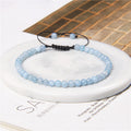 Agate Stone Braided Adjustable Gemstone Beads Bracelet MegaBDM