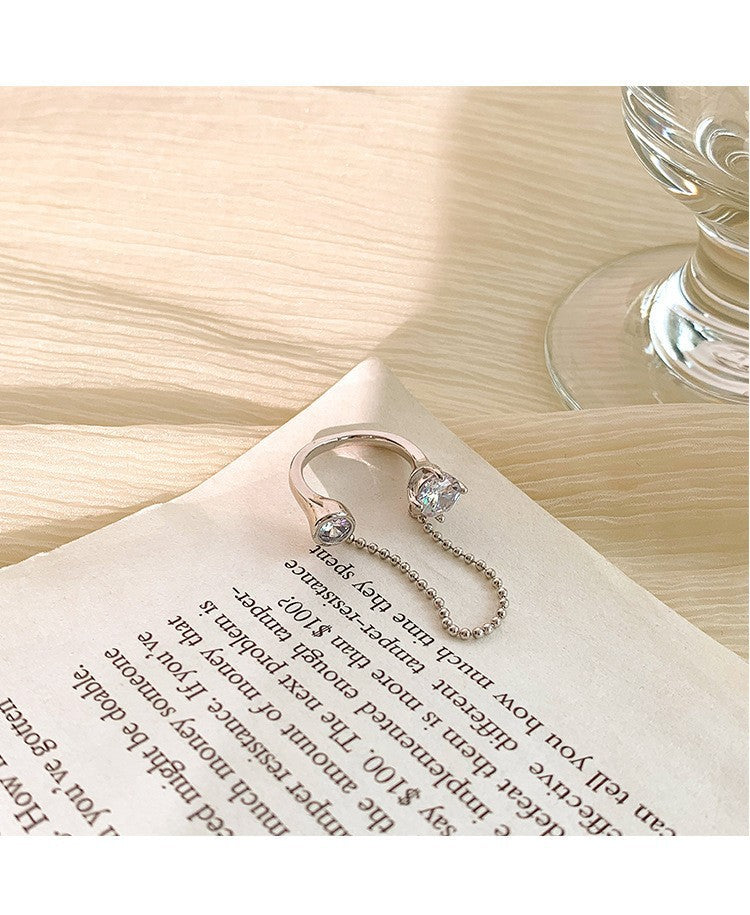Accessories Flower Design High Sense Female Rings - Tassel Ring MegaBDM