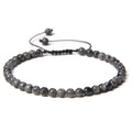 Agate Stone Braided Adjustable Gemstone Beads Bracelet - 30 MegaBDM