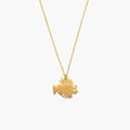 Women's Cartoon Animal Series Personalized Stainless Steel Necklace - Ln1576 Gold MegaBDM