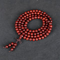 Old Materials Pterocarpus High Density Gold Star Wooden Bracelet - Venus 6mm × 108 beads [glass back] MegaBDM